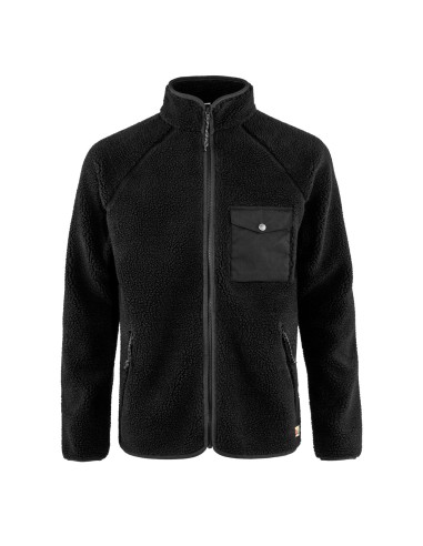 Fjallraven Vardag Pile Fleece Black pas cher chine