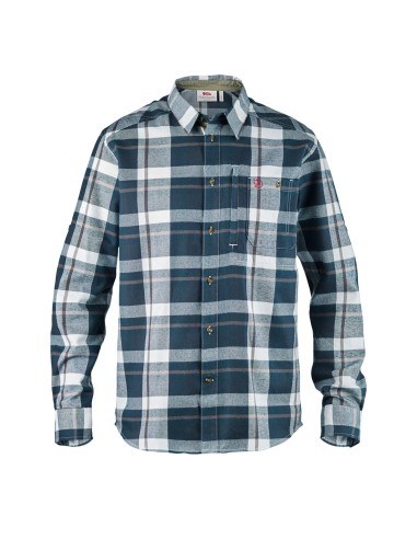 Fjallraven Fjallglim Shirt Dark Blue JUSQU'A -70%! 