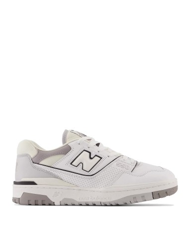 New Balance 550 Trainers White / Marblehead / Dark Grey le concept de la Pate a emporter 