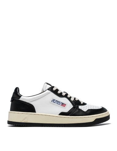 Autry Medalist Low Trainers Black / White pas cher 