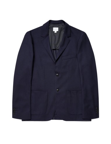 Sunspel Wool Blazer Navy français