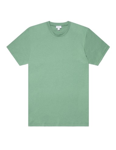 Sunspel Riviera Organic T-Shirt Thyme Melange 2024