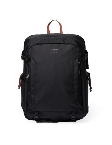 Sandqvist Ridge Hike Backpack Black le des métaux précieux