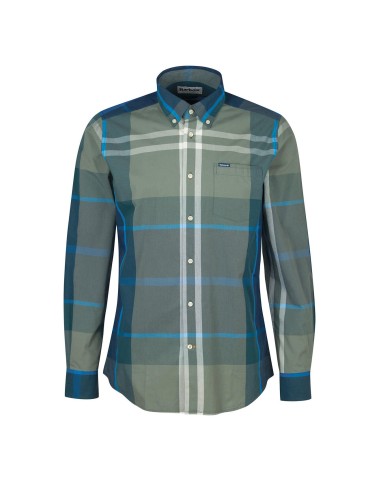 Barbour Harris Tailored Shirt Kielder Blue Tartan 2023