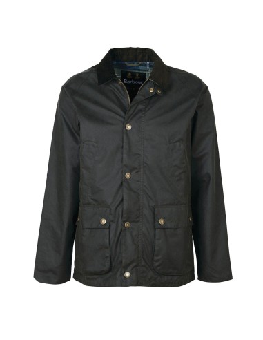 Barbour Ambleton Waxed Jacket Sage la colonne vertébrale