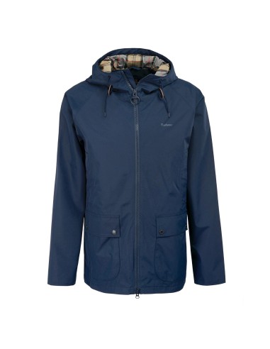 Barbour Hooded Domus Jacket Navy / Dress en ligne