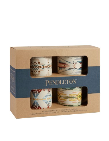 Pendleton 12oz Ceramic Mug Set Of 4 High Desert store