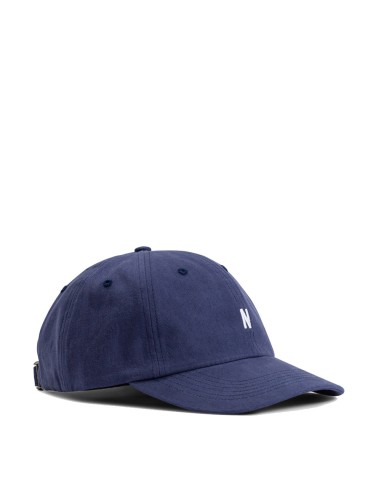 Norse Projects Twill Sports Cap Calcite Blue Véritable concentré