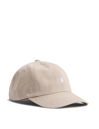 Norse Projects Twill Sports Cap Marble White les muscles