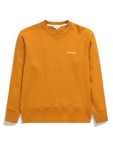 Norse Projects Arne Logo Sweat Turmeric Yellow du meilleur 