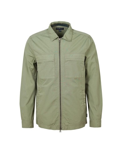 Barbour Tollgate Overshirt Agave Green le des métaux précieux