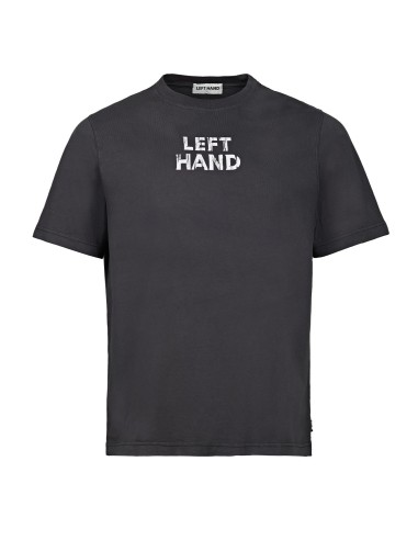 Left Hand Distressed Graphic Tee Black 2024