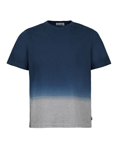 Left Hand Dip-Dye Tee Navy pas cher chine