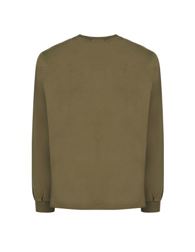 Left Hand L/S Pocket Tee Olive Paris Déstockage Promo