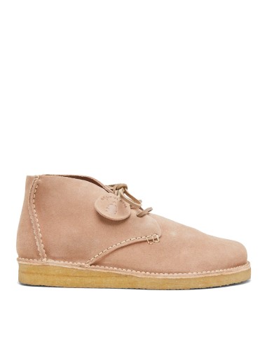 Yogi x Johnny Marr Glenn Suede Boot Nude Pink Fin de série