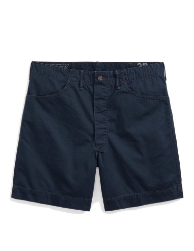 RRL by Ralph Lauren Herringbone Twill Field Short Navy Comparez plus de prix