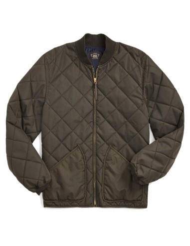 RRL by Ralph Lauren Quilted Twill Jacket Vintage Black shop