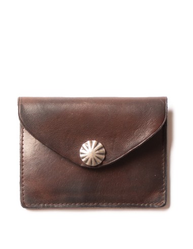 RRL by Ralph Lauren Leather Card Case Dark Brown Pour