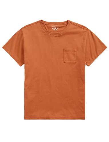 RRL by Ralph Lauren S/S Pocket T-Shirt Orange commande en ligne