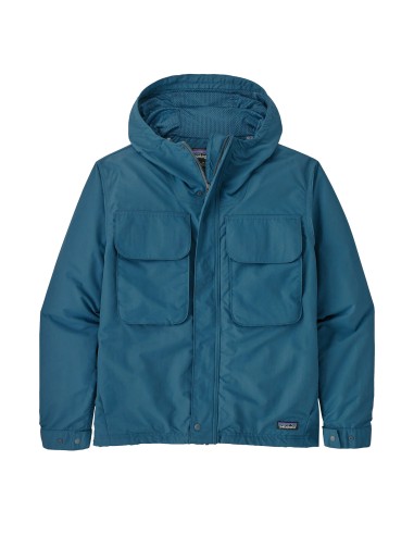 Patagonia Isthmus Utility Jacket Wavy Blue Véritable concentré