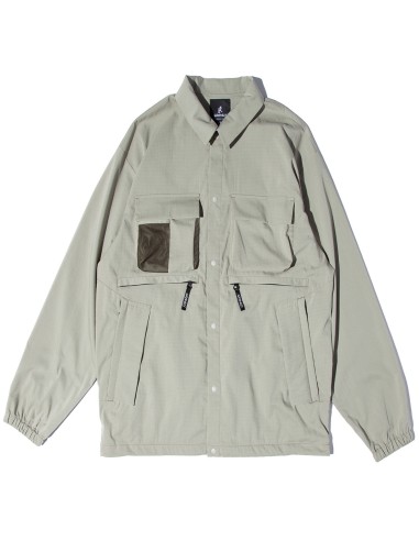 Gramicci By F/Ce. Tech Coach Jacket Beige les ctes