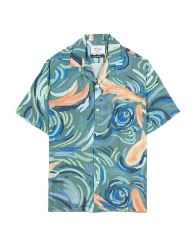 Portuguese Flannel Sea Weed Shirt est présent 