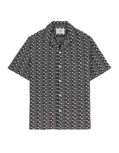 Portuguese Flannel Piros Shirt Black de pas cher