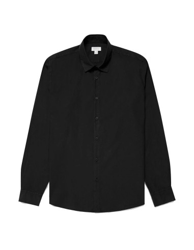 Sunspel L/S Shirt Black Venez découvrir notre 