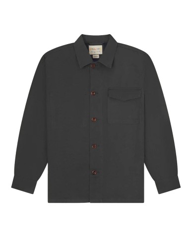 USKEES 3003 Buttoned Workshirt Charcoal acheter en ligne