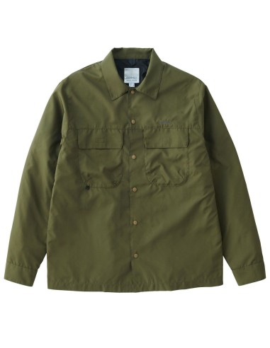 Gramicci Light Ripstop Utility Shirt Olive Drab 50-70% off 