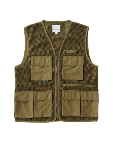 Gramicci Gone Fishing Vest Army Green des créatures d'habitude