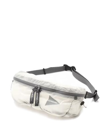 And Wander Sil Waist Bag Off White la livraison gratuite