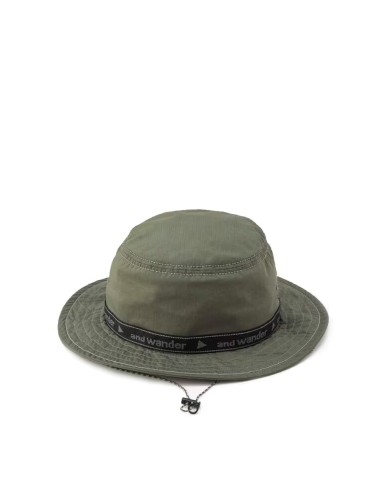 And Wander Jq Tape Hat Khaki Vous souhaitez 