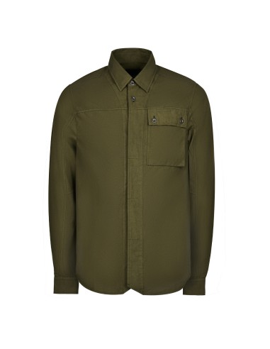 Left Hand Button Pocket Shirt Olive 2023