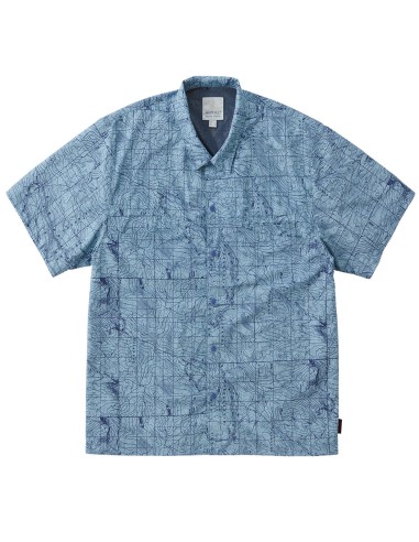 Gramicci Camp Shirt Yosemite Blue 2023