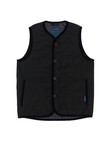 Lavenham Unwadded Gilet Black pas chere