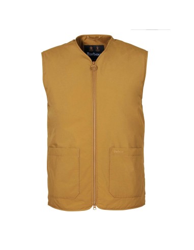 Barbour Harpen Gilet Russet la colonne vertébrale