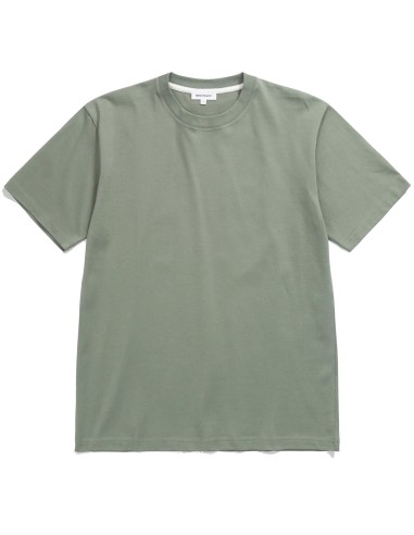 Norse Projects Johannes Lino Cut Reeds Large SS T-Shirt Dried Sage Green de l' environnement