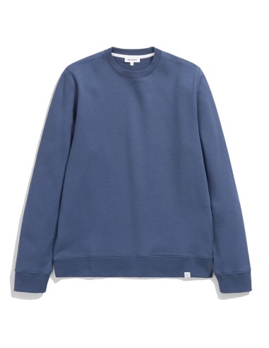 Norse Projects Vagn Classic Crew Sweat Calcite Blue en ligne des produits 