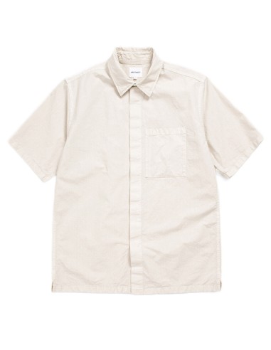 Norse Projects Ivan Typewriter SS Shirt Marble White prix pour 