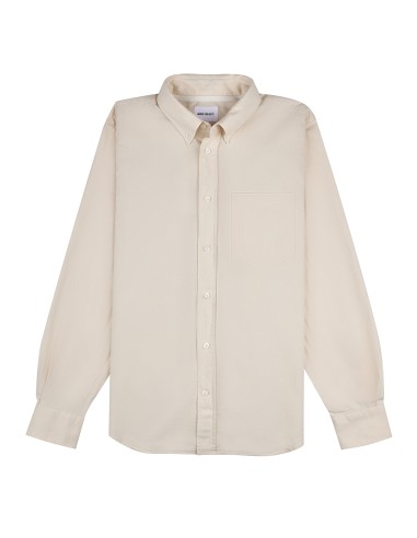 Norse Projects Algot Chambray LS Shirt Ecru pas cher