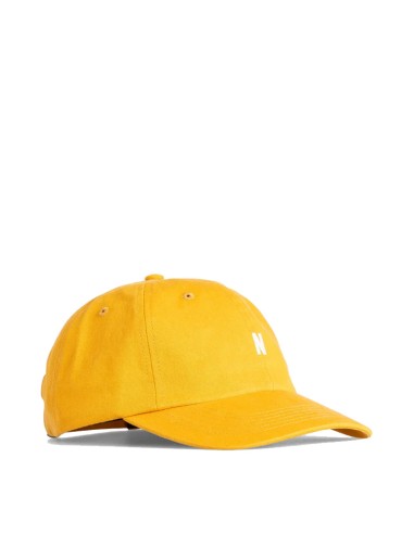 Norse Projects Twill Sports Cap Chrome Yellow une grave pollution 