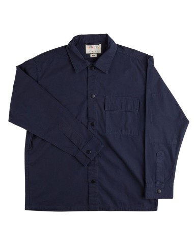 Uskees 6001 Lightweight Buttoned Overshirt Midnight Blue plus qu'un jeu 