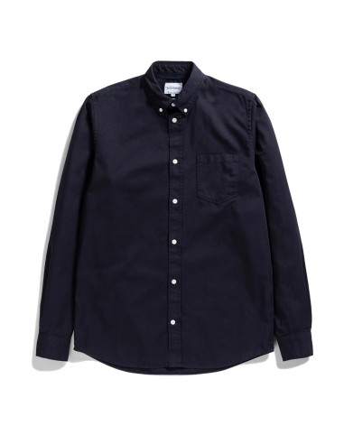 Norse Projects Anton Light Twill Shirt Dark Navy JUSQU'A -70%! 