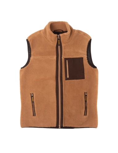 Hikerdelic Solari Fleece Vest Brown commande en ligne