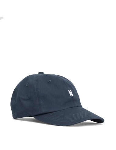 Norse Projects Twill Sports Cap Dark Navy livraison gratuite