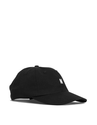 Norse Projects Twill Sports Cap Black Vous souhaitez 