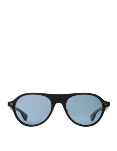 Garrett Leight Lady Eckhart 50 Sunglasses Matte Black/Pacifica la chaussure