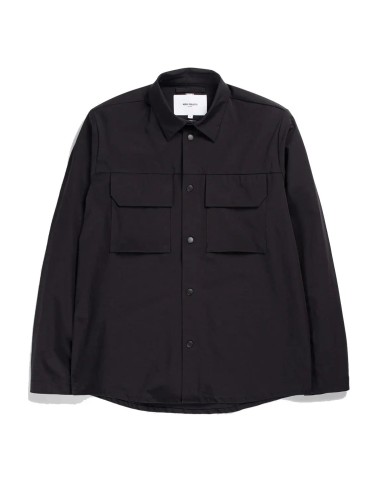 Norse Projects Jens Travel Light Shirt Black les muscles