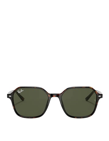 Ray-Ban John RB2194 Sunglasses Tortoise / G-15 Green 2024